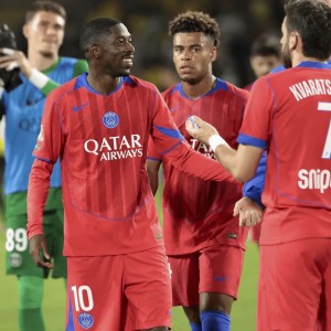 开云体育下载-备战欧冠！登贝莱、K77和杜埃本赛季第三次巴黎比赛均未登场